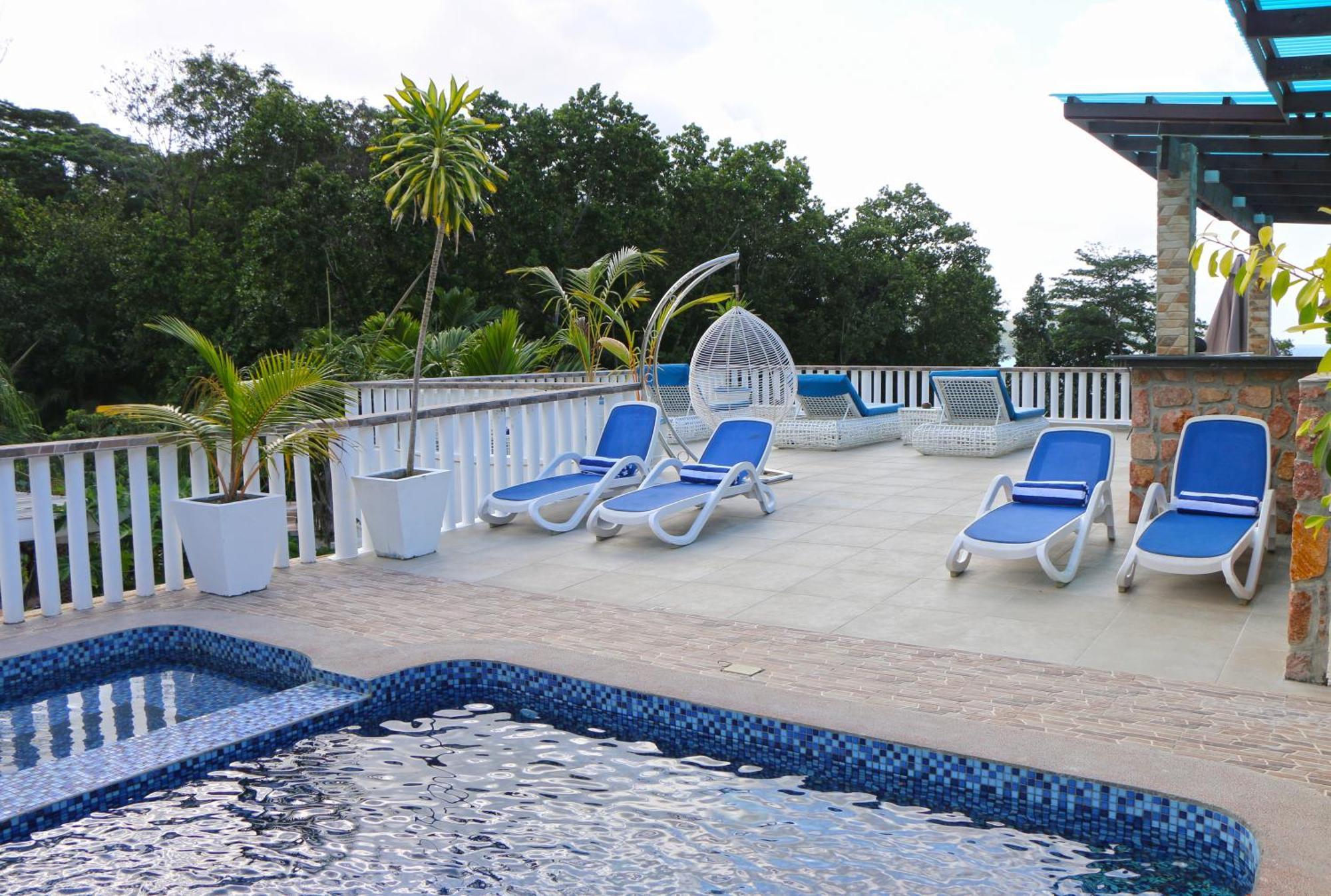 Ocean Blue Bay Apartment Anse Volbert Village Exterior foto