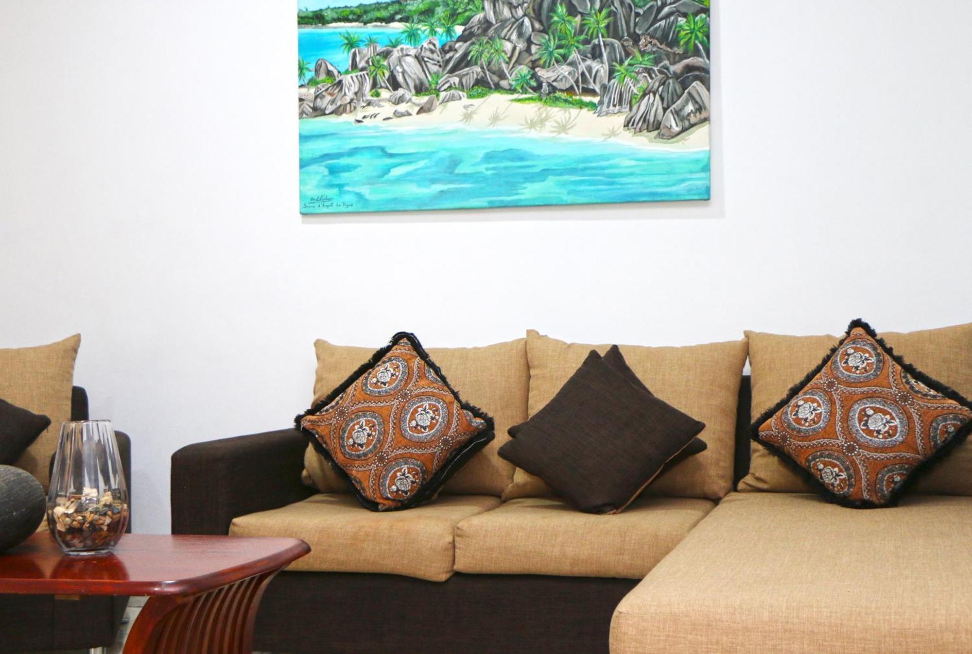 Ocean Blue Bay Apartment Anse Volbert Village Exterior foto