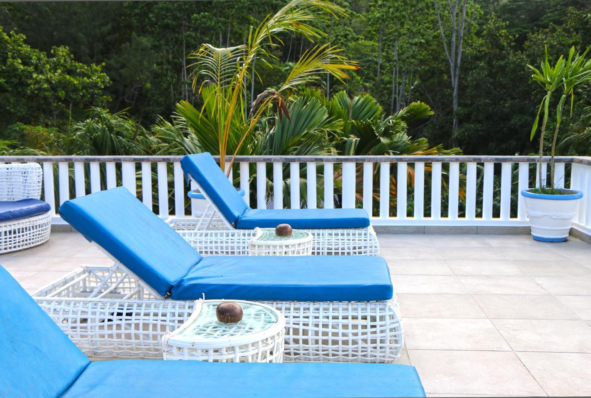 Ocean Blue Bay Apartment Anse Volbert Village Exterior foto
